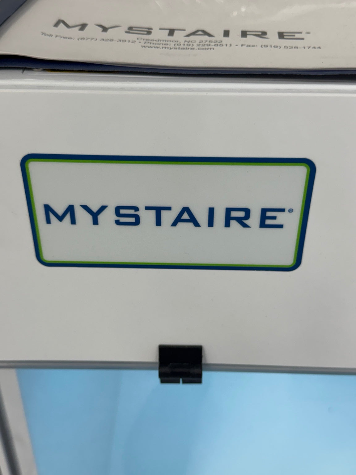Mystaire CleanPrep workstation branding