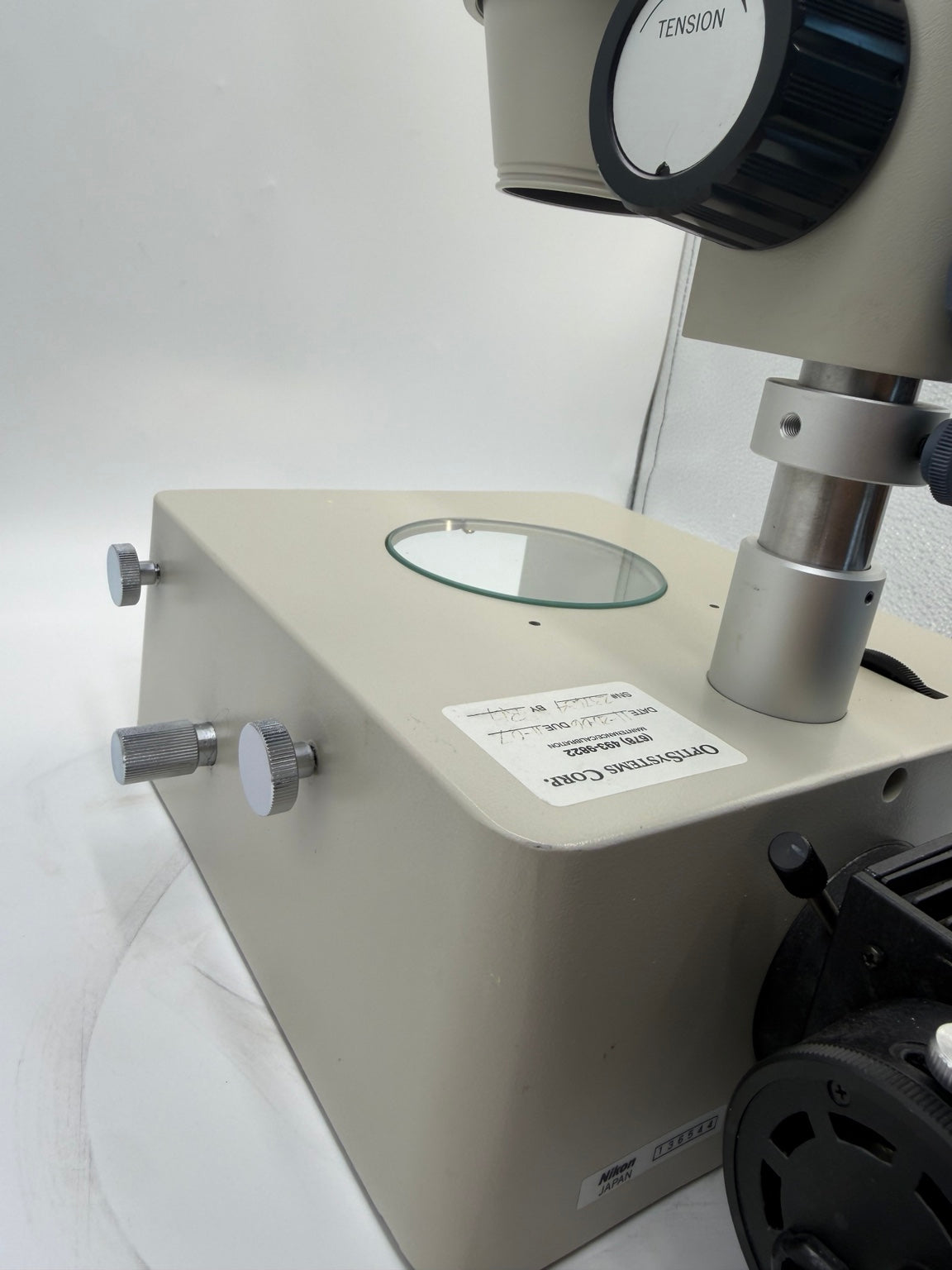 Nikon stereo microscope detail