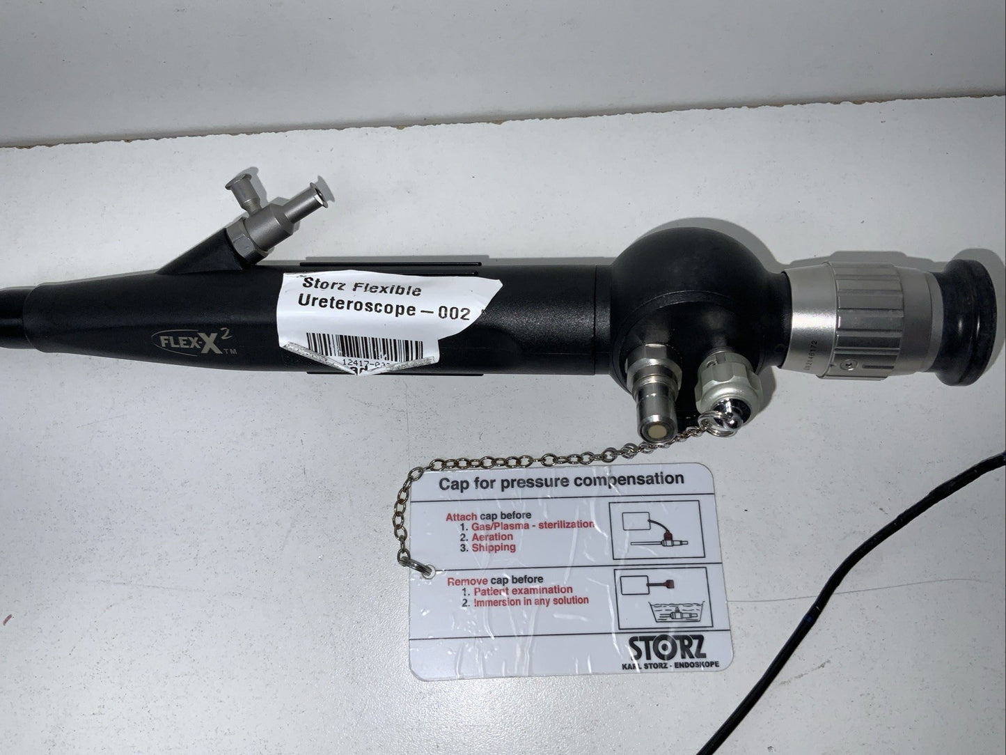 KARL STORZ 11278AU1 Flex X2 Ureterscope Scope Broken Fibers