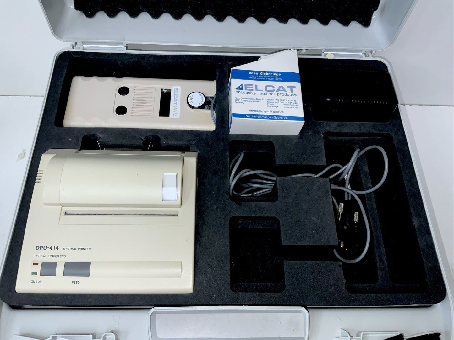 Sam Wagner ELCAT VQ1000 D-PPG With DPU-414 Thermal Printer