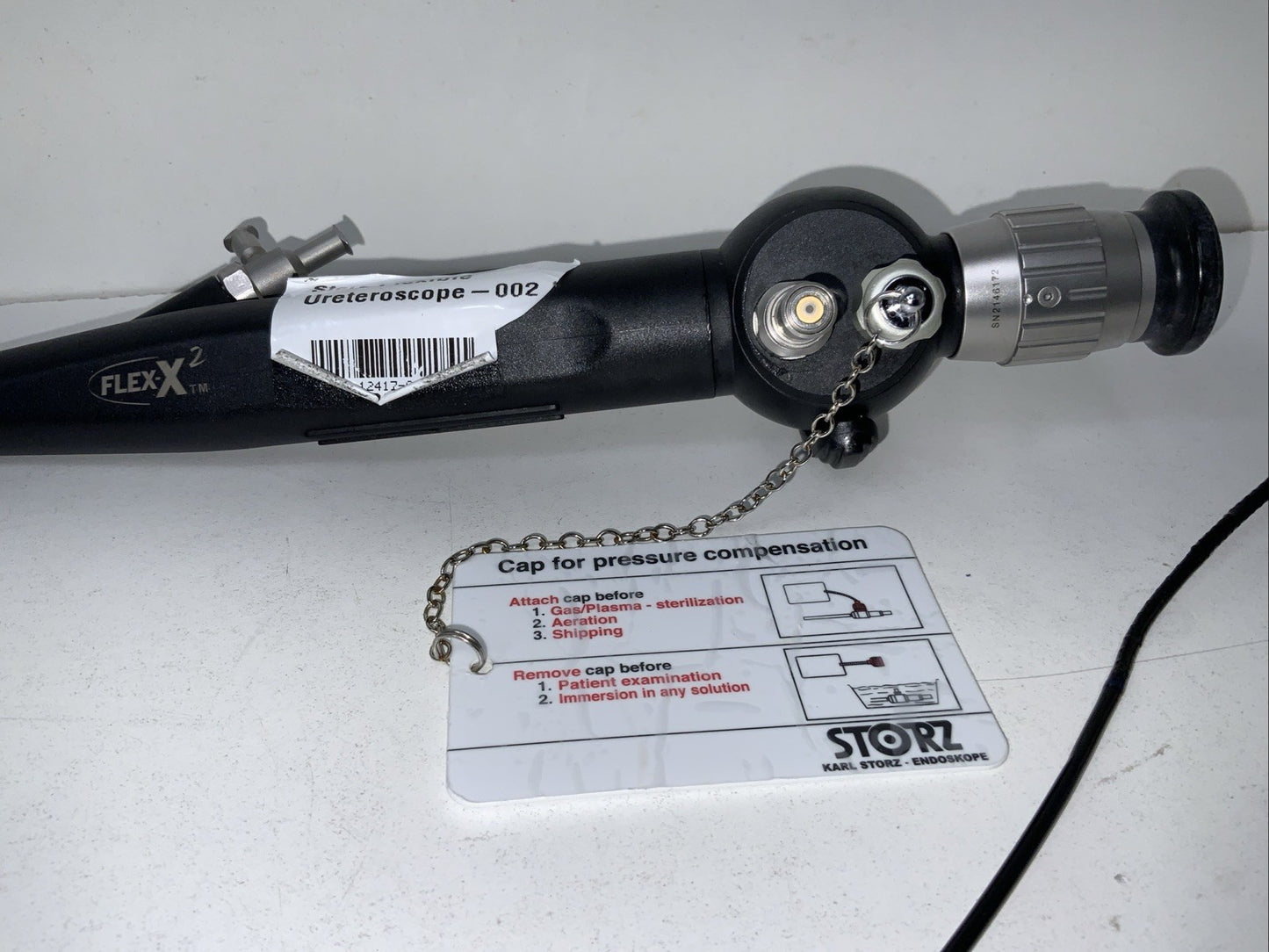 KARL STORZ 11278AU1 Flex X2 Ureterscope Scope Broken Fibers