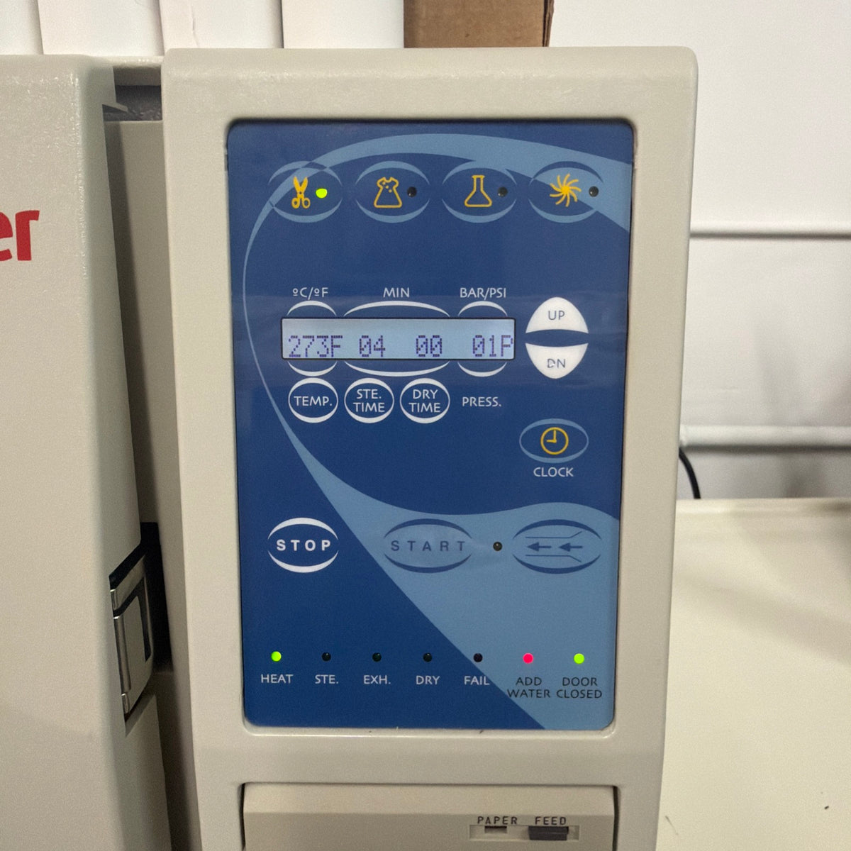 Tuttnauer 2540EKA EZ10K Autoclave 23L with Printer – Refurbished, 2014